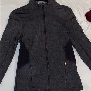 Grey athletic jacket